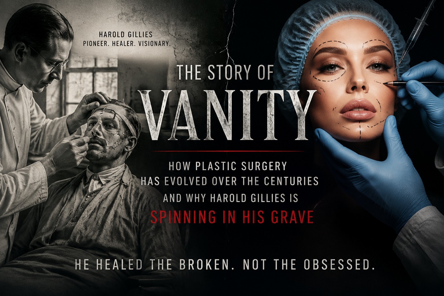 Vanity Surgery Evolution: Plastic Surgery History, Psychological Obsession & Human Behaviour