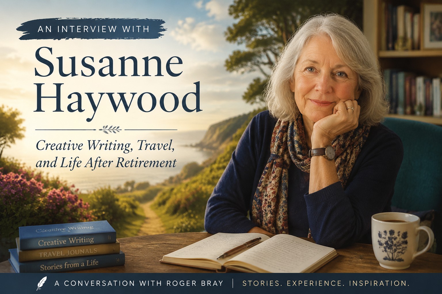Susanne Haywood Interview: Creative Writing Journey, Travel & Life After Retirement