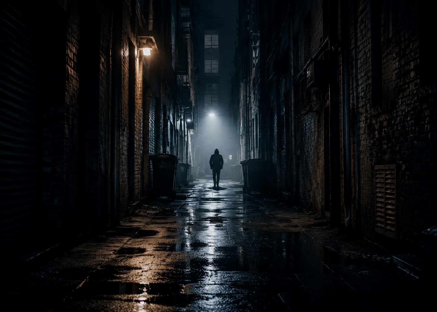 Atmospheric image symbolising hidden criminal networks and human trafficking investigations.