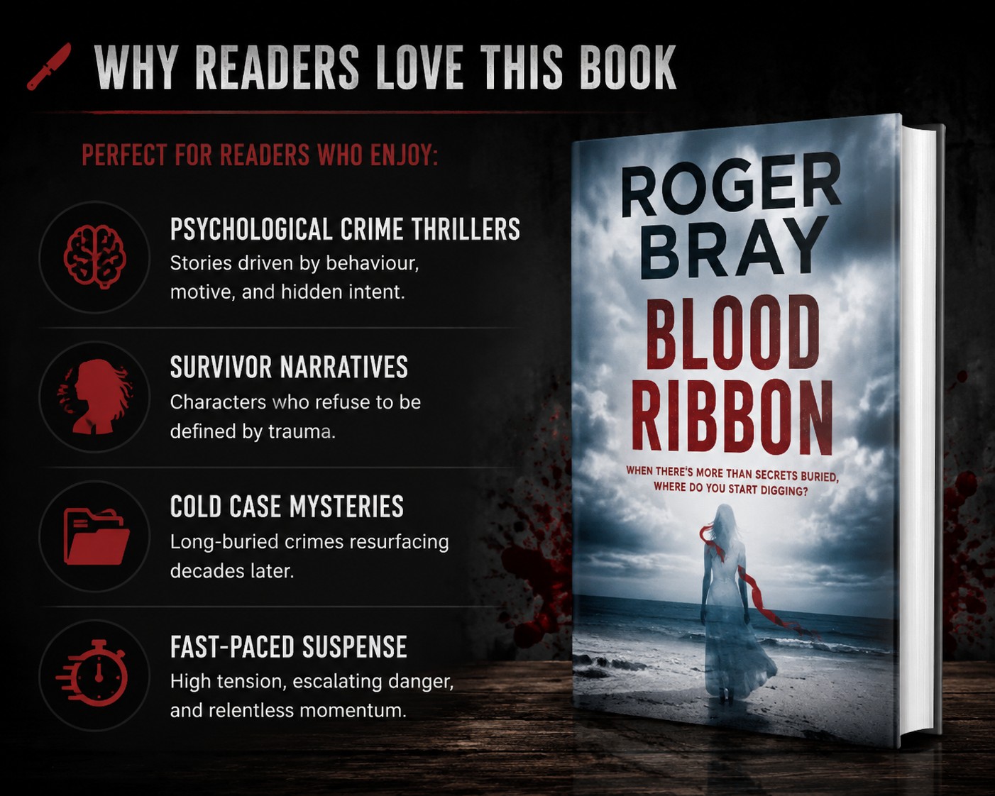 psychological thrillers with shocking endings roger bray blood ribbon
