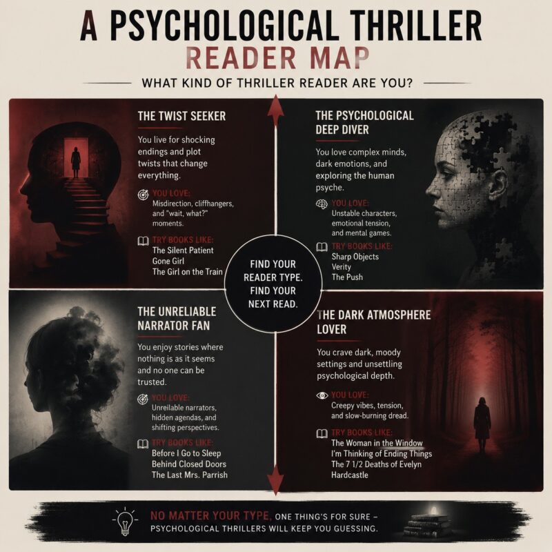 What Kind of Psychological Thriller Reader Are You (Find Your Type)