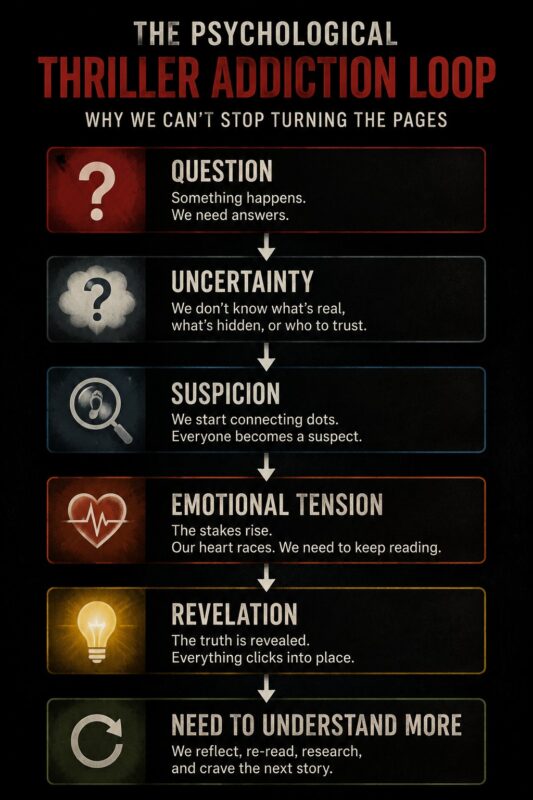 Why Psychological Thrillers Are So Addictive: The Reading Psychology Explained